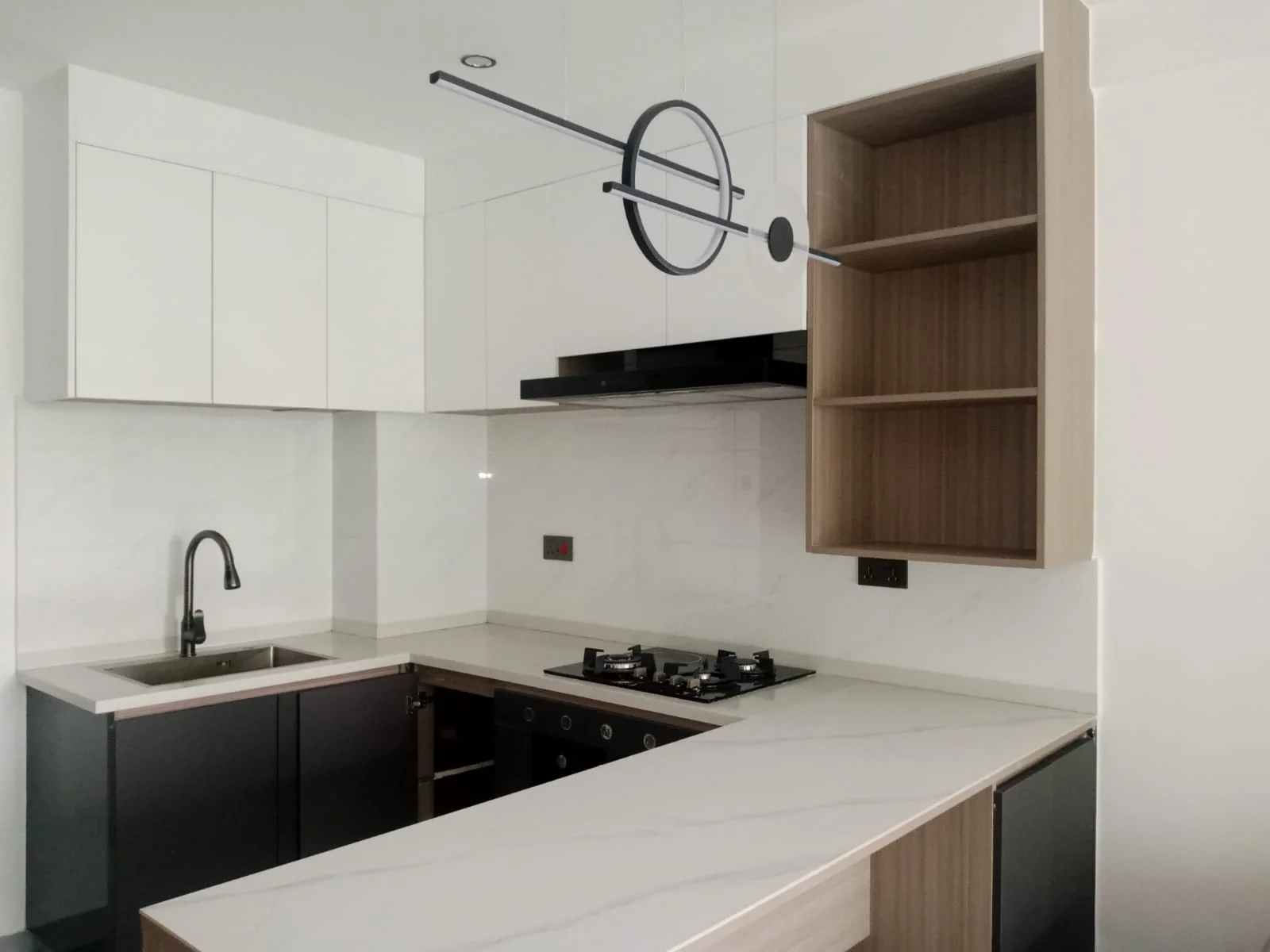 capital garden one bedroom openplan kitchen